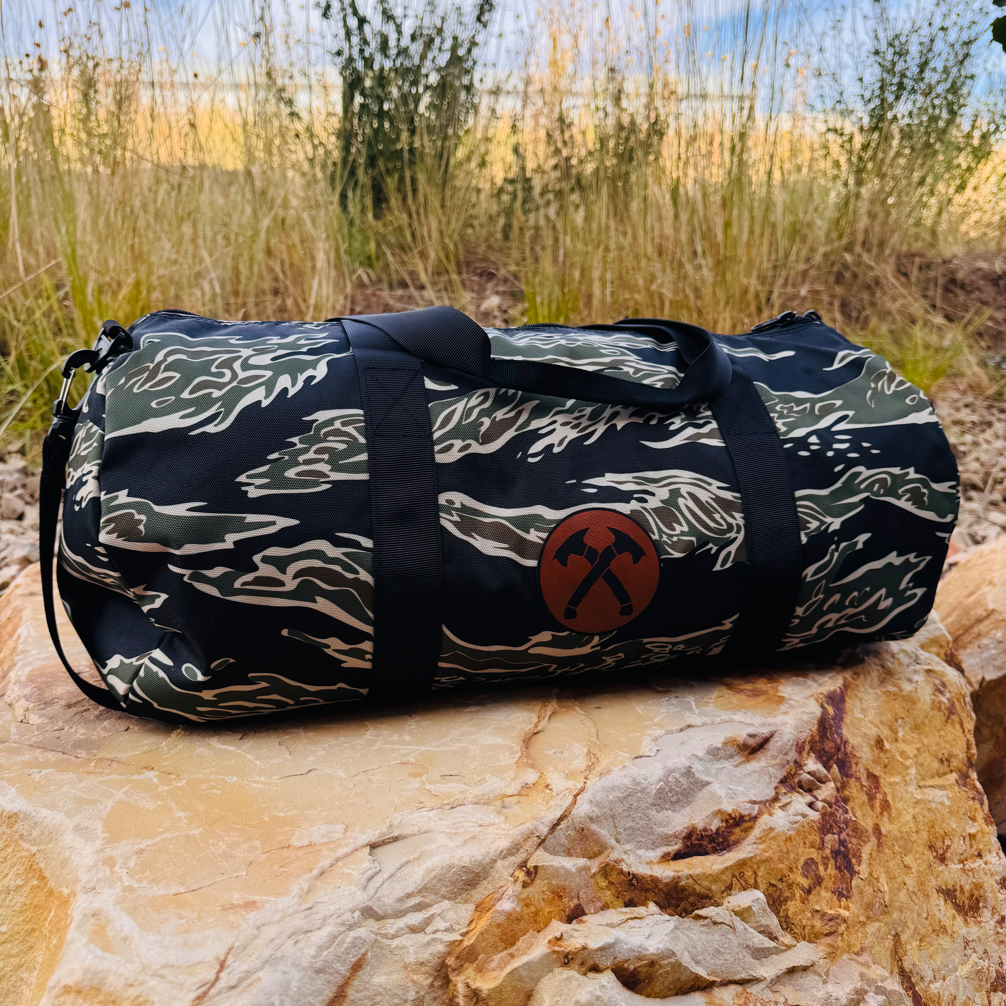 Tiger Stripe Camo Duffle