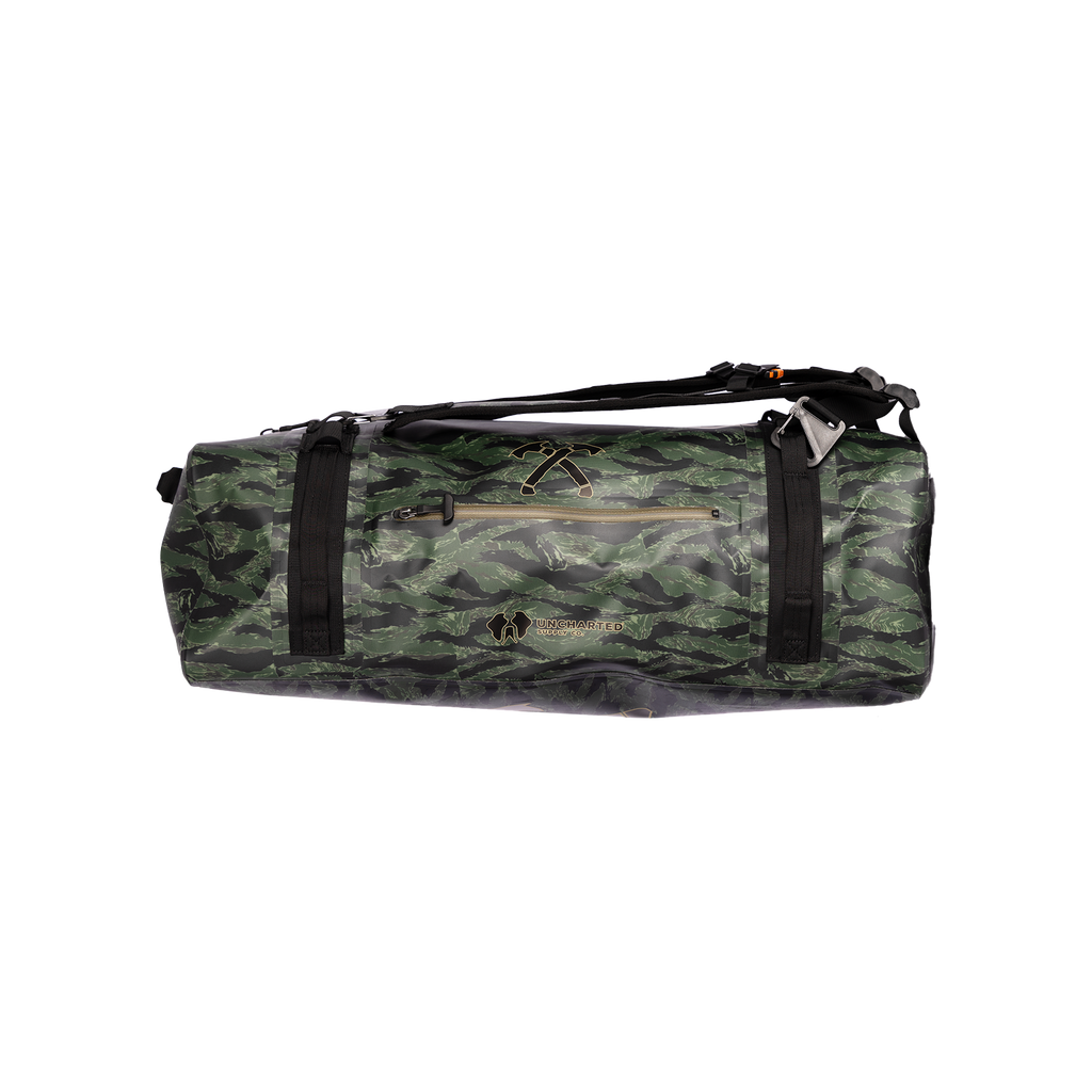 Jack Carr X Uncharted Supply Co. 65L Vault Tiger Stripe Duffel