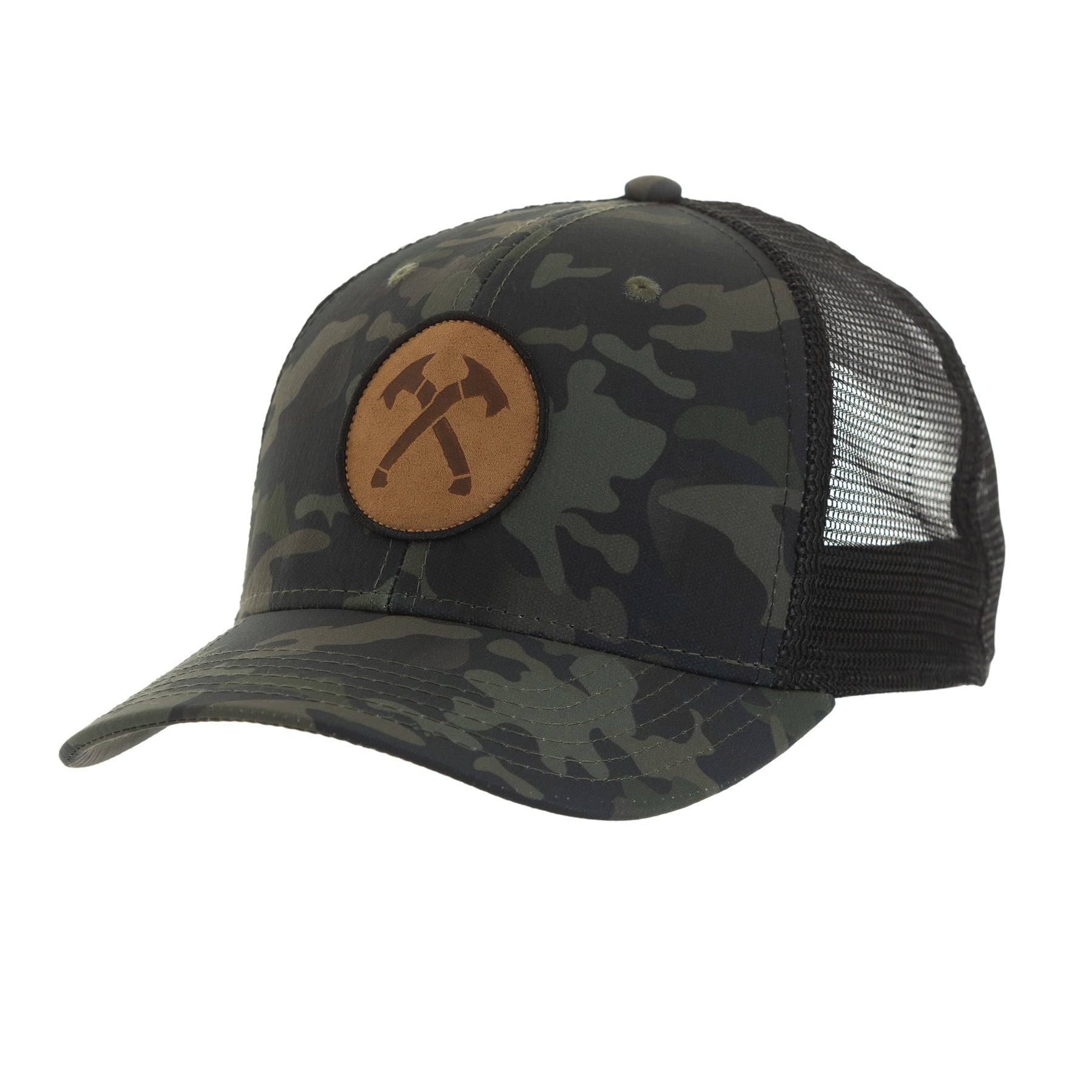 Crossed Hawks Patch Camo Hat – JackCarrUSA